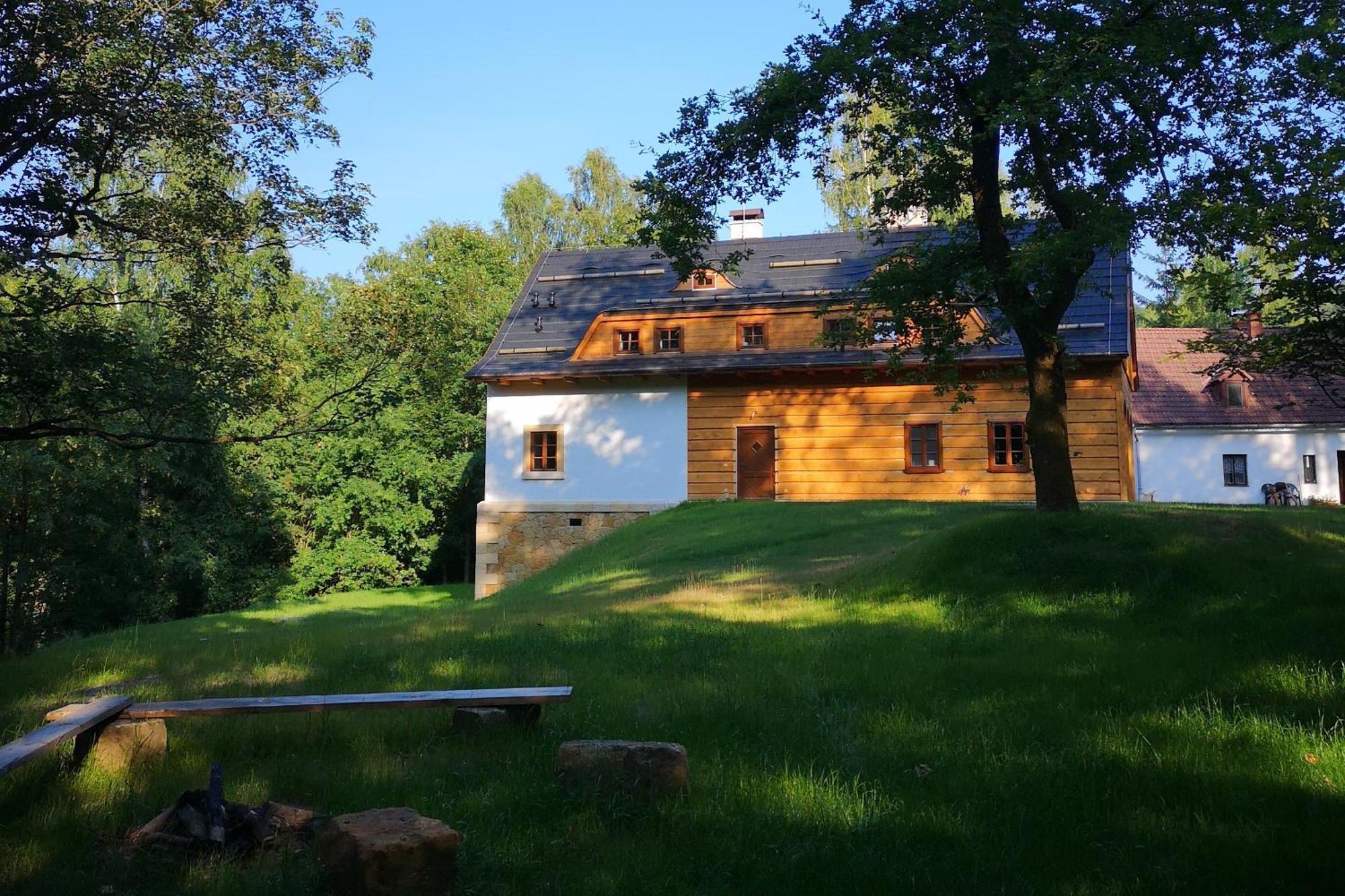 Na Jeleni Stezce Villa Chřibská Exteriör bild