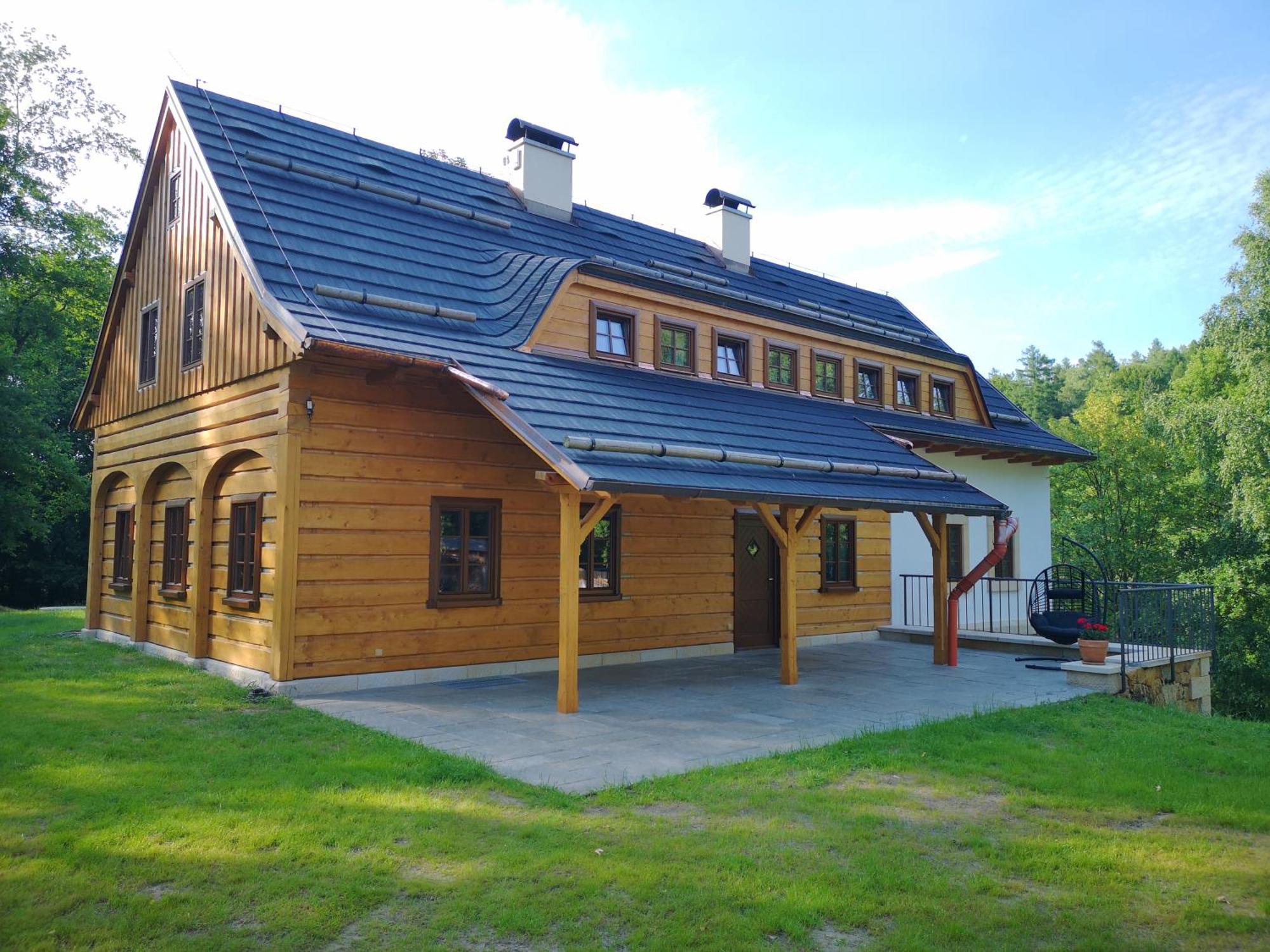 Na Jeleni Stezce Villa Chřibská Exteriör bild