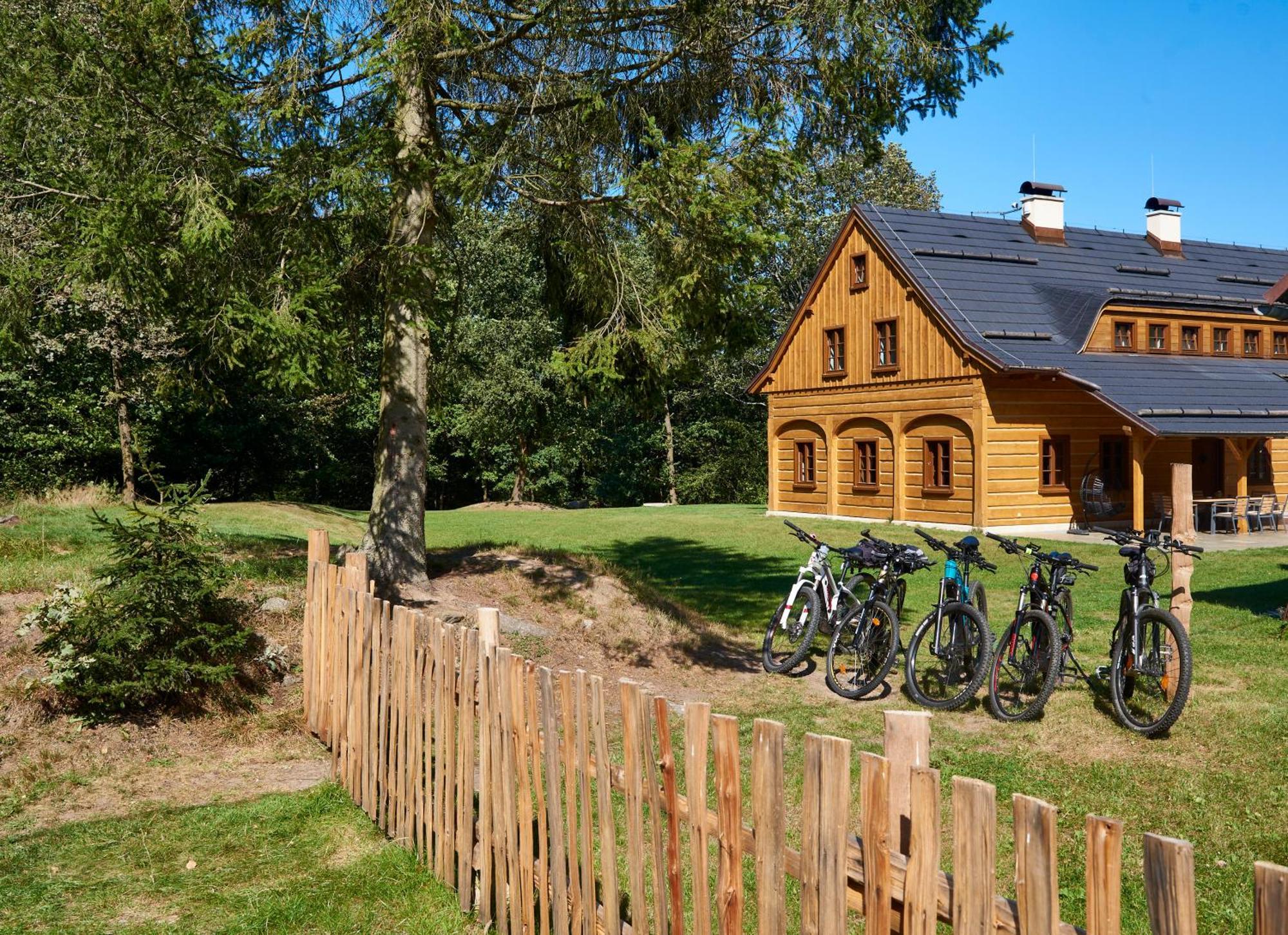 Na Jeleni Stezce Villa Chřibská Exteriör bild